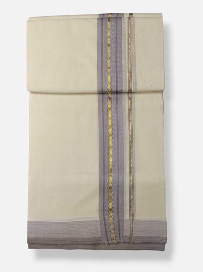 Kerala Premium Balaramapuram Handloom Dhoti/Mundu for Men