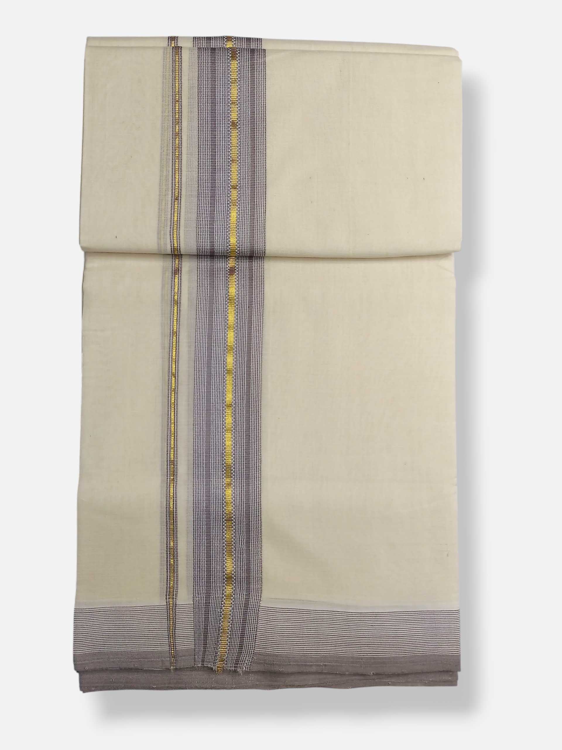 Kerala Premium Balaramapuram Handloom Dhoti/Mundu for Men