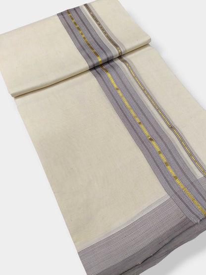 Kerala Premium Balaramapuram Handloom Dhoti/Mundu for Men