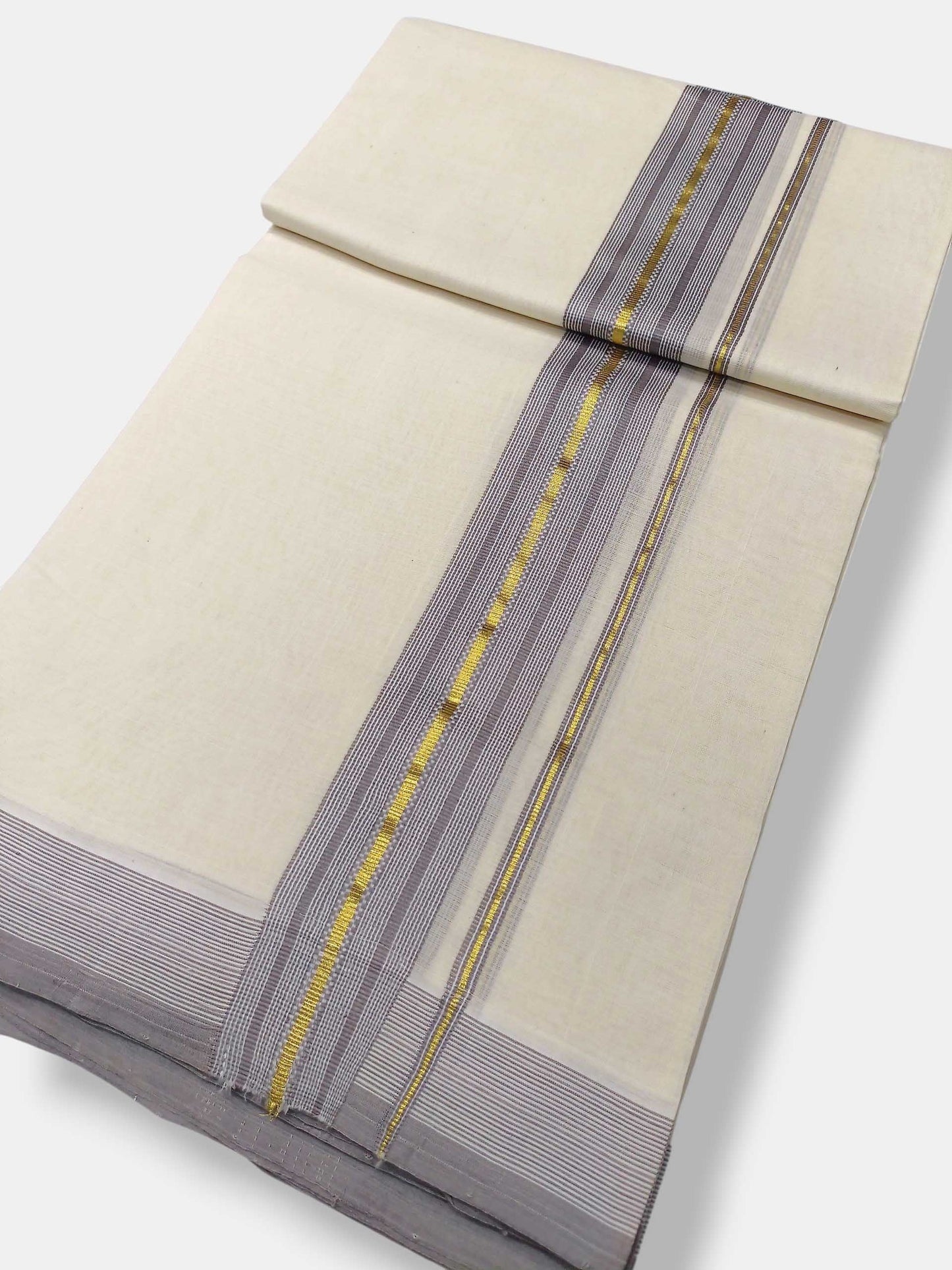 Kerala Premium Balaramapuram Handloom Dhoti/Mundu for Men