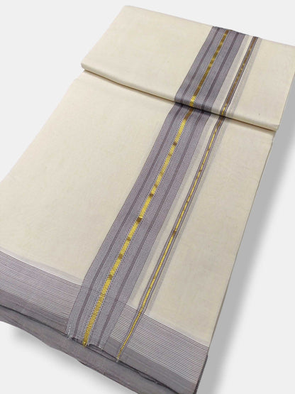 Kerala Premium Balaramapuram Handloom Dhoti/Mundu for Men