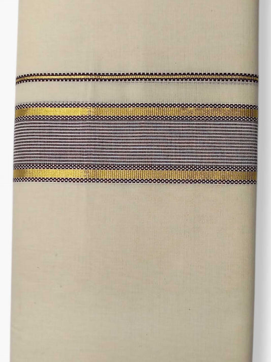 Kerala Premium Balaramapuram Handloom Dhoti/Mundu for Men