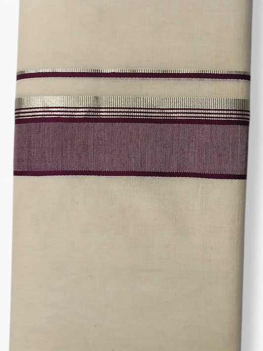 Kerala Premium Balaramapuram Handloom Dhoti/Mundu for Men
