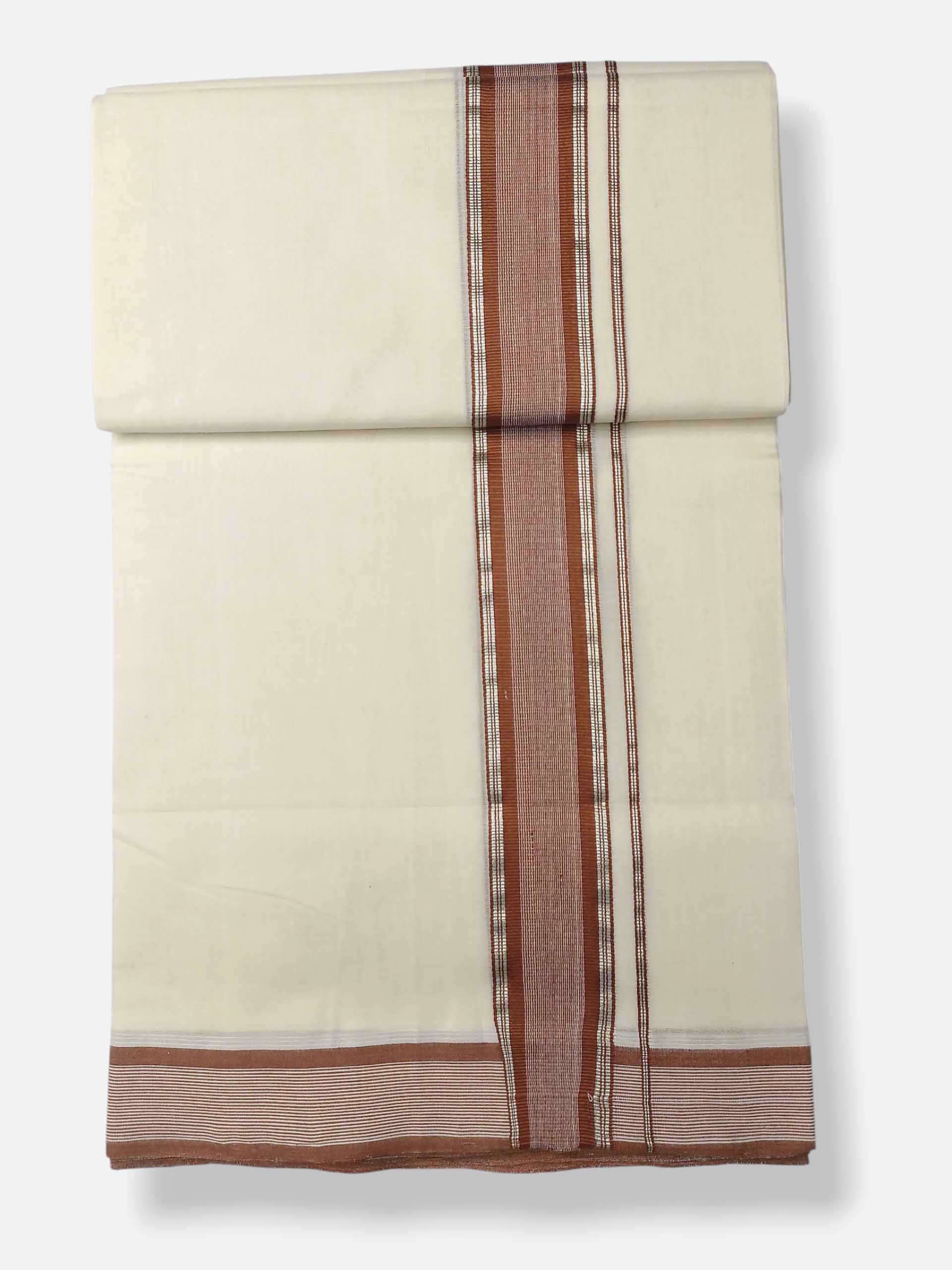 Kerala Premium Balaramapuram Handloom Dhoti/Mundu for Men