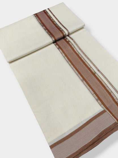 Kerala Premium Balaramapuram Handloom Dhoti/Mundu for Men