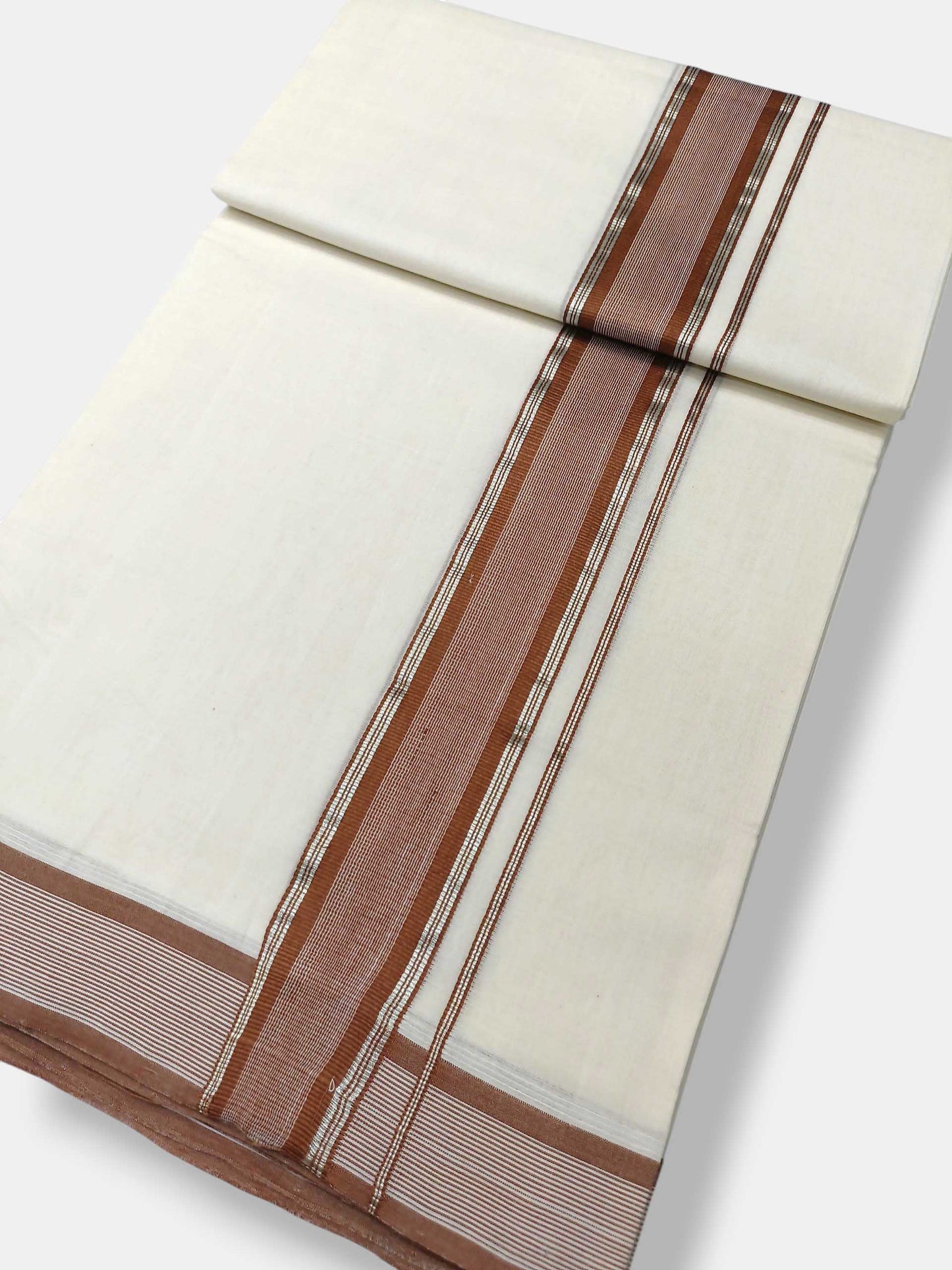 Kerala Premium Balaramapuram Handloom Dhoti/Mundu for Men