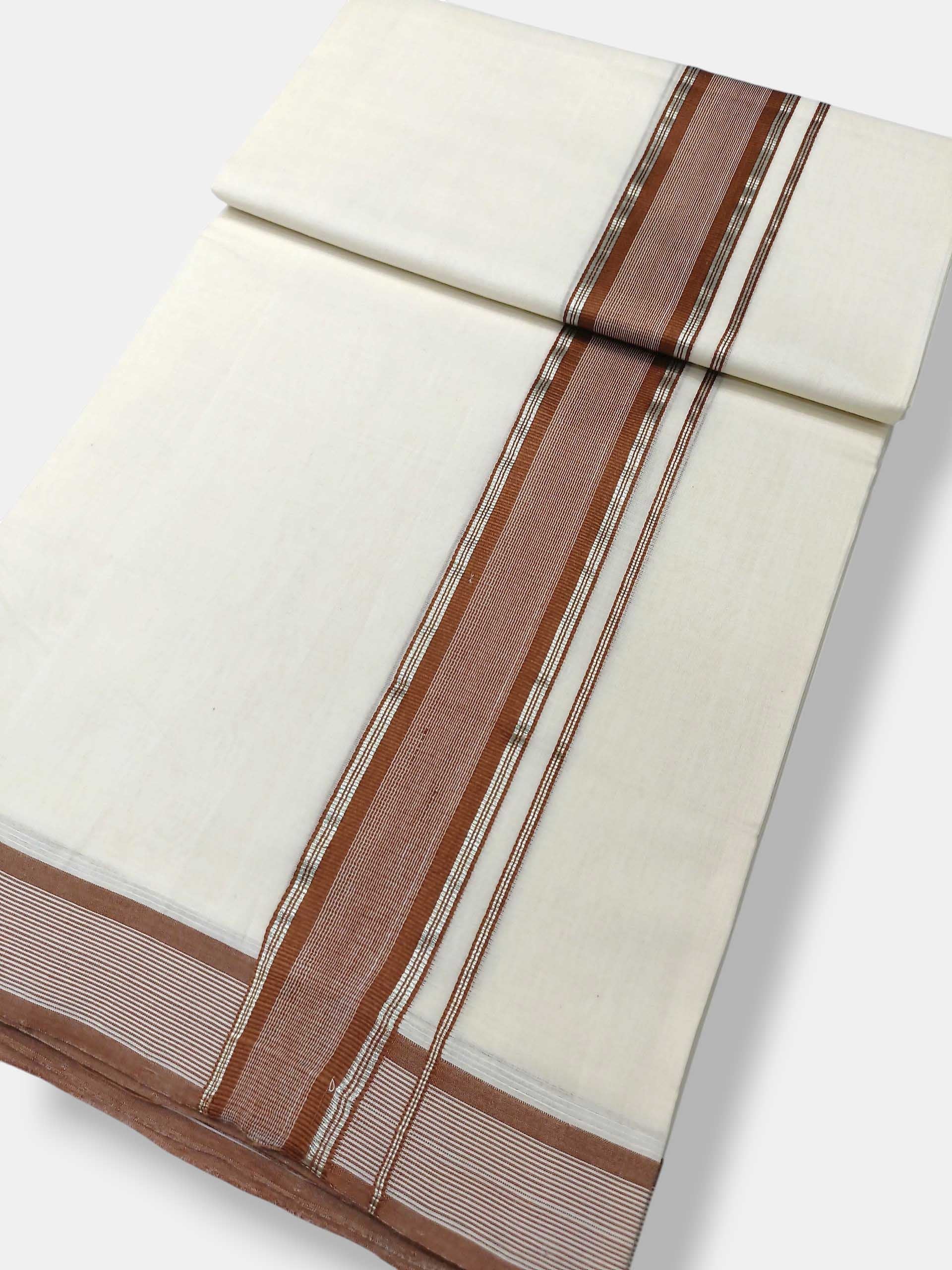 Kerala Premium Balaramapuram Handloom Dhoti/Mundu for Men