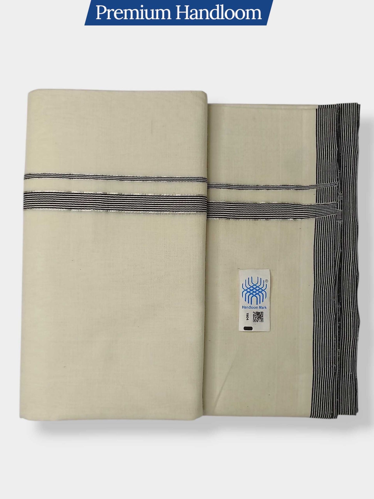 Kerala Premium Balaramapuram Handloom Dhoti/Mundu for Men