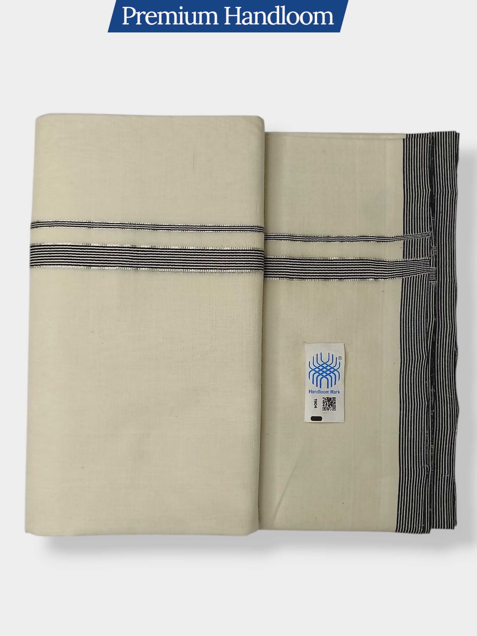 Kerala Premium Balaramapuram Handloom Dhoti/Mundu for Men