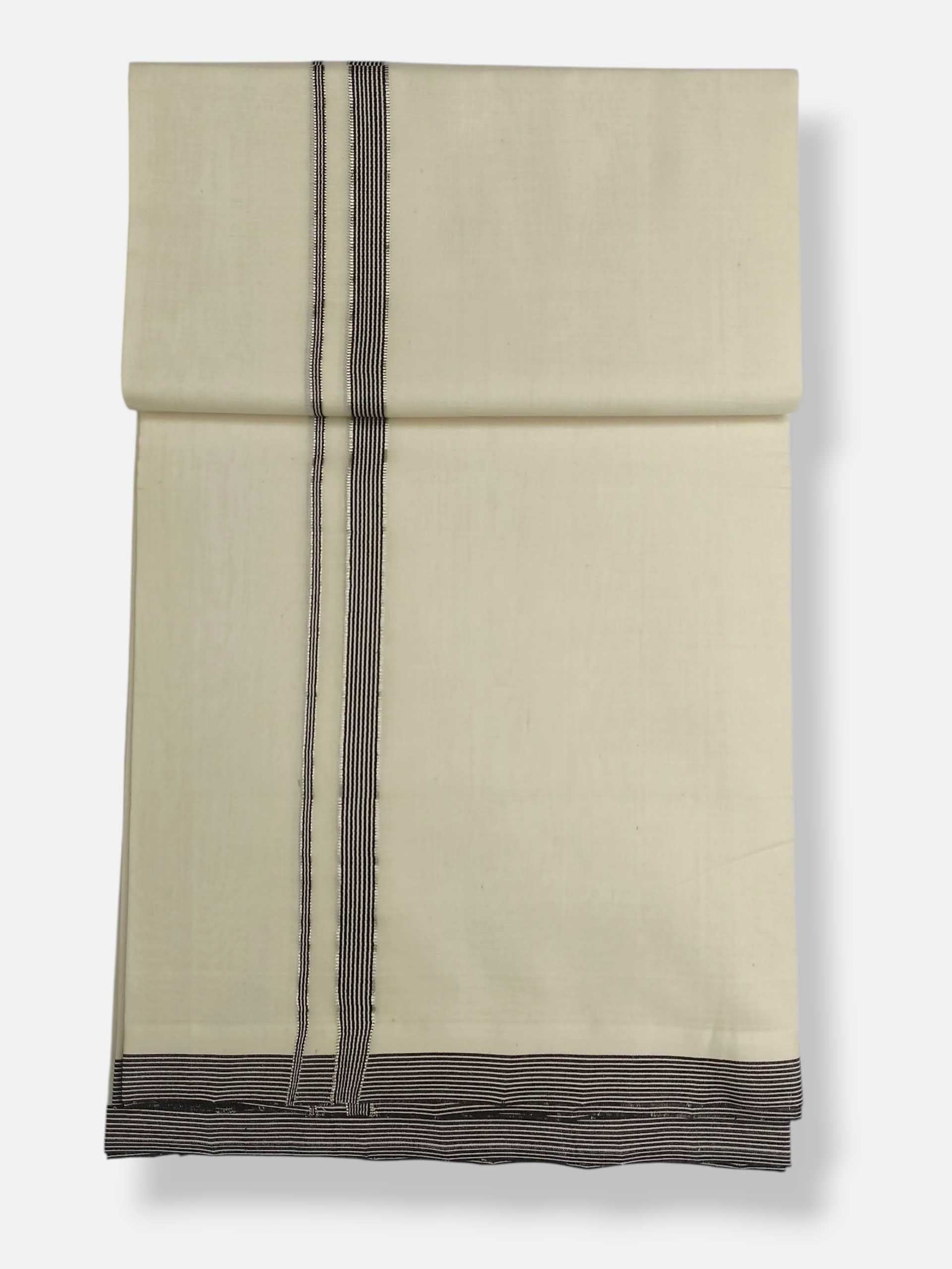 Kerala Premium Balaramapuram Handloom Dhoti/Mundu for Men