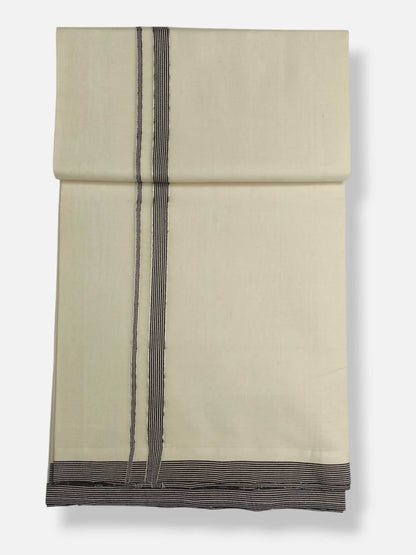 Kerala Premium Balaramapuram Handloom Dhoti/Mundu for Men