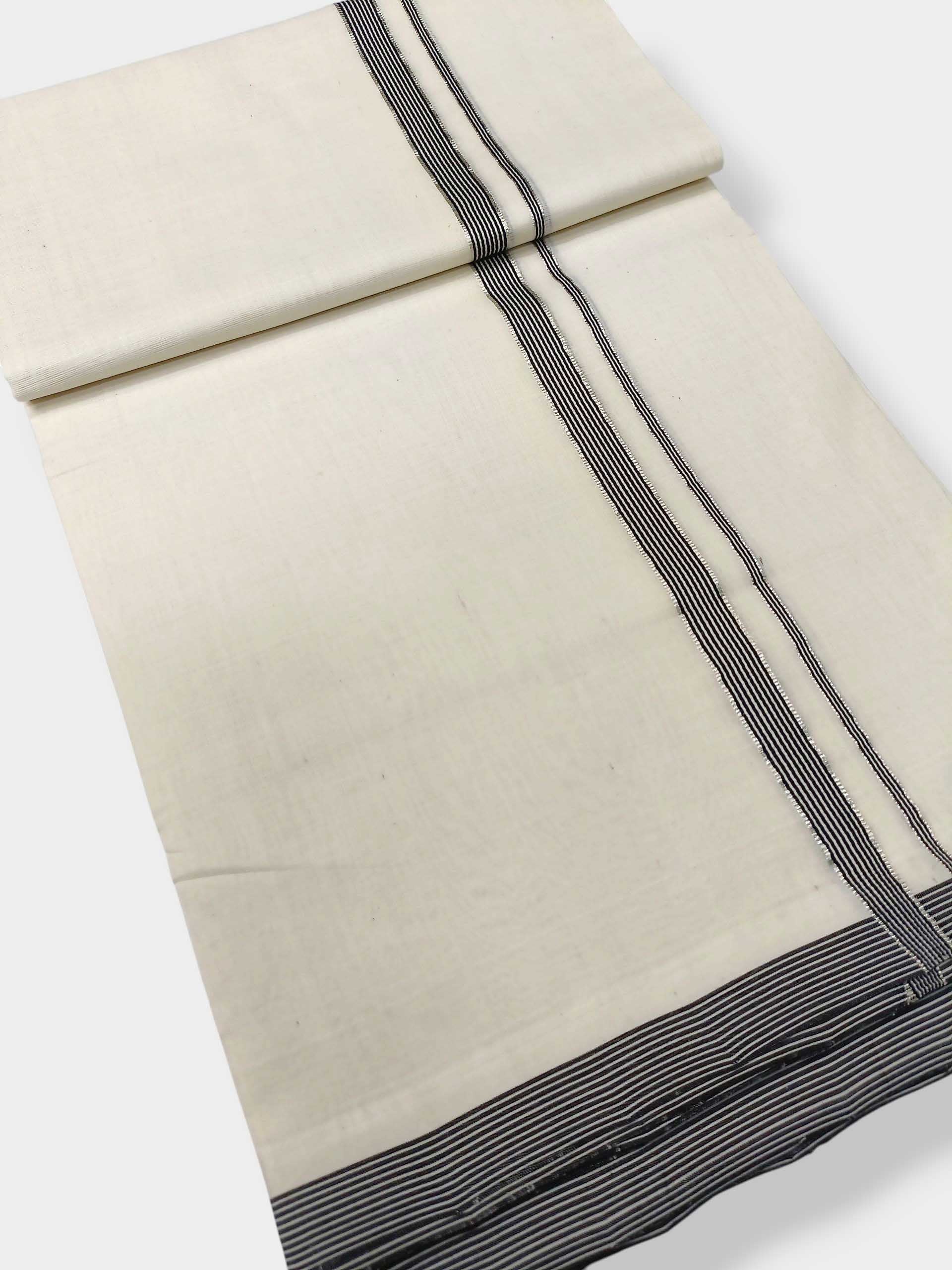 Kerala Premium Balaramapuram Handloom Dhoti/Mundu for Men