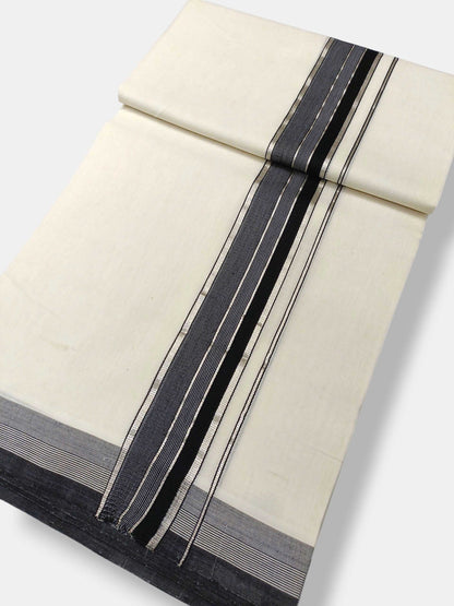 Kerala Premium Balaramapuram Handloom Dhoti/Mundu for Men