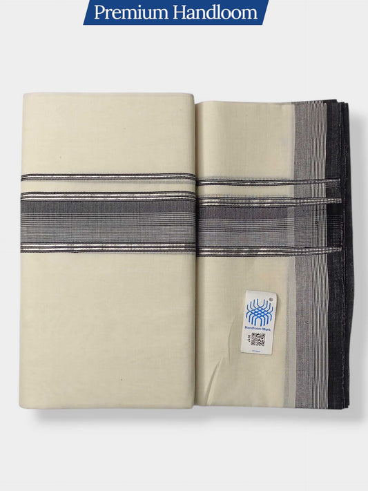 Kerala Premium Balaramapuram Handloom Dhoti/Mundu for Men
