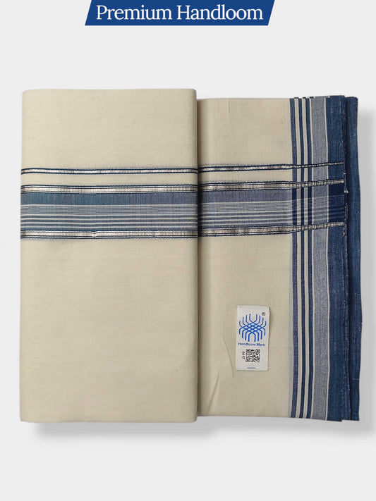 Kerala Premium Balaramapuram Handloom Dhoti/Mundu for Men