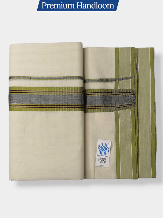 Kerala Premium Balaramapuram Handloom Dhoti/Mundu for Men