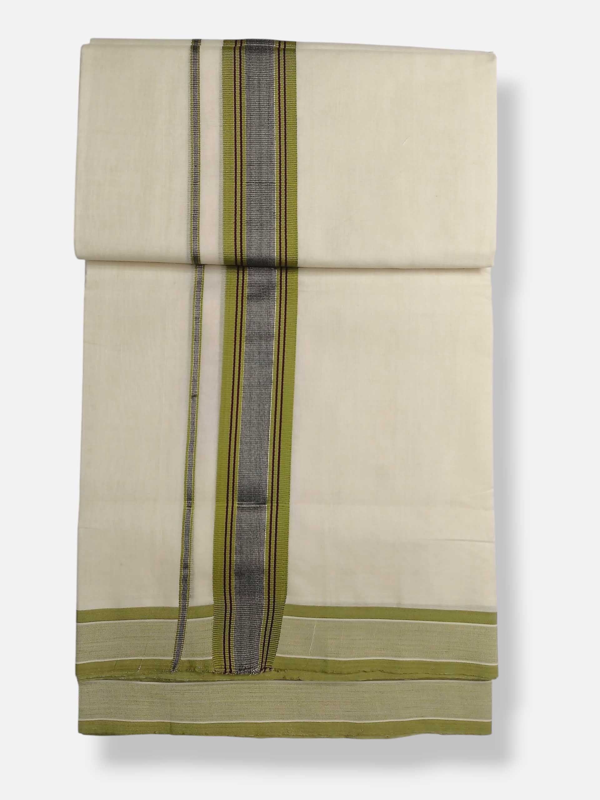 Kerala Premium Balaramapuram Handloom Dhoti/Mundu for Men