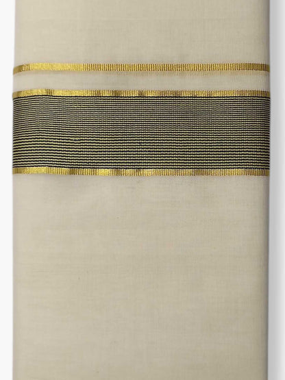 Kerala Premium Balaramapuram Handloom Dhoti/Mundu for Men