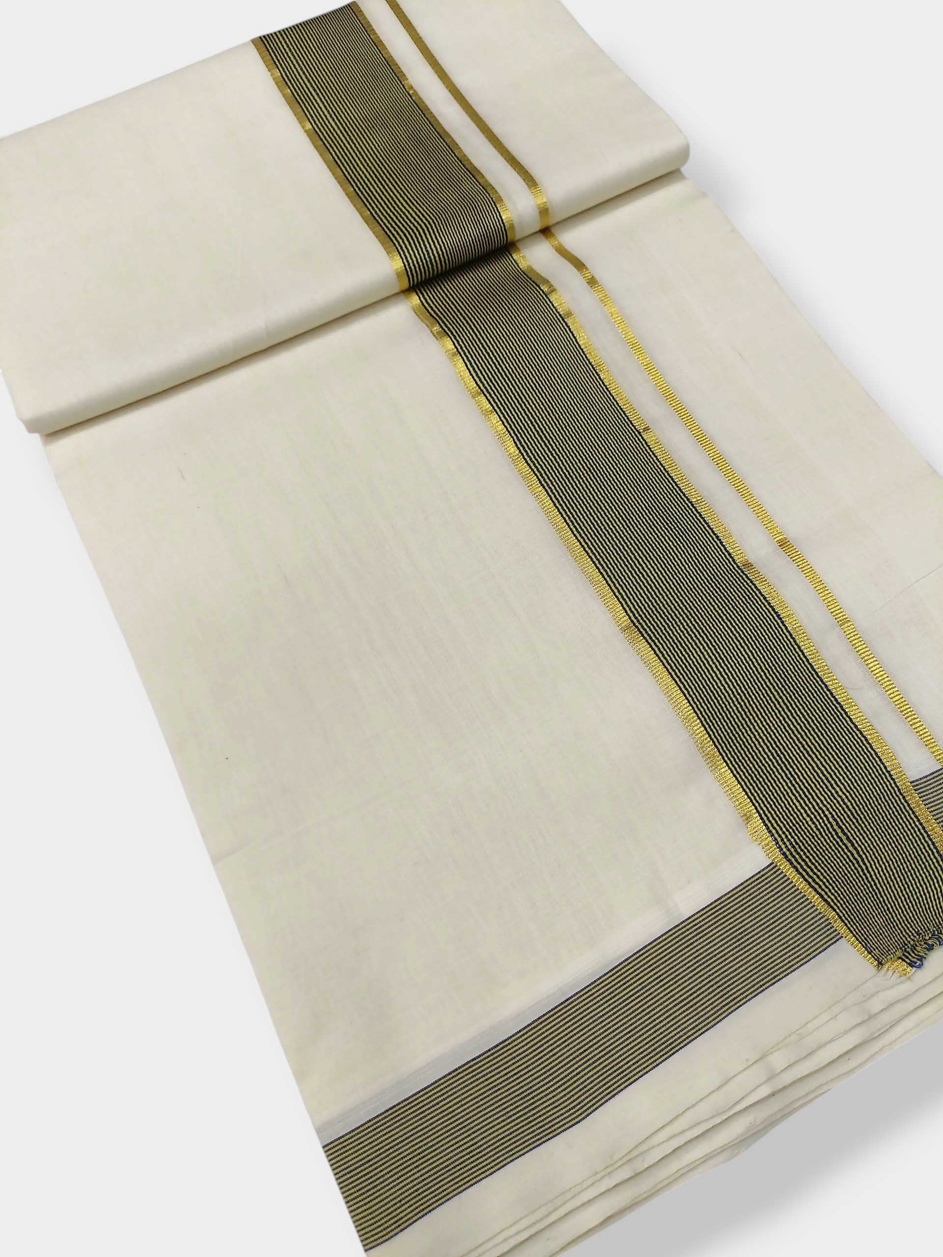 Kerala Premium Balaramapuram Handloom Dhoti/Mundu for Men