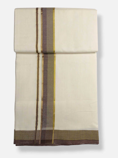 Kerala Premium Balaramapuram Handloom Dhoti/Mundu for Men