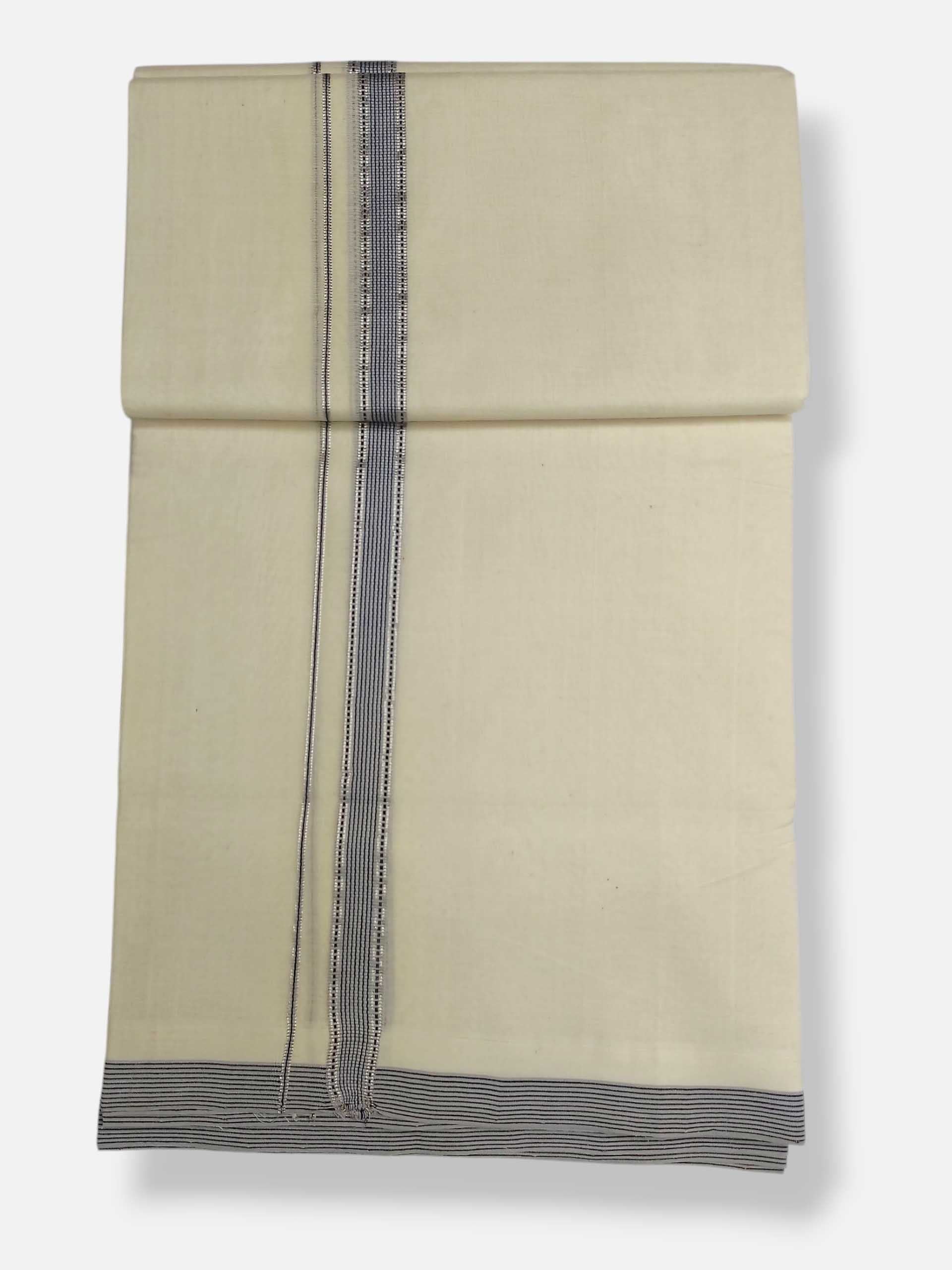 Kerala Premium Balaramapuram Handloom Dhoti/Mundu for Men