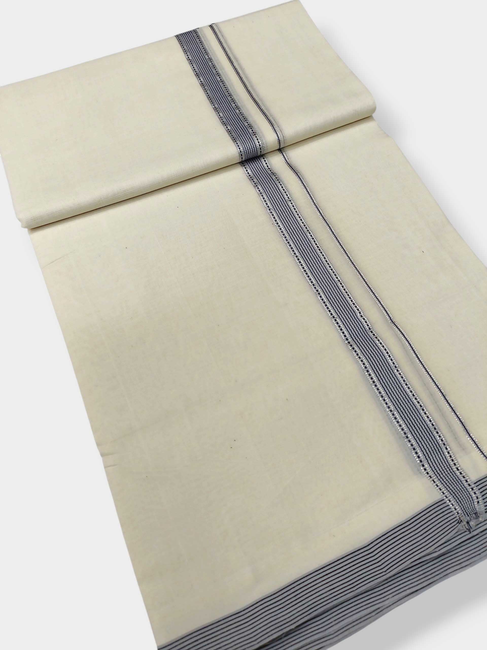Kerala Premium Balaramapuram Handloom Dhoti/Mundu for Men
