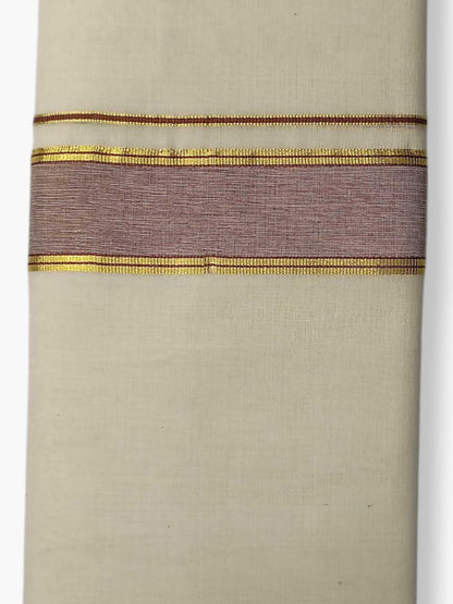 Kerala Premium Balaramapuram Handloom Dhoti/Mundu for Men