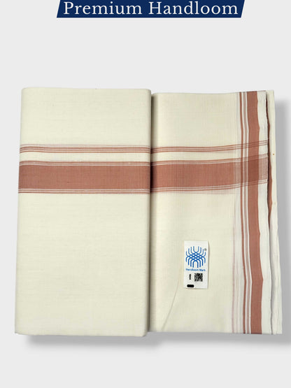 Kerala Premium Balaramapuram Handloom Dhoti/Mundu for Men