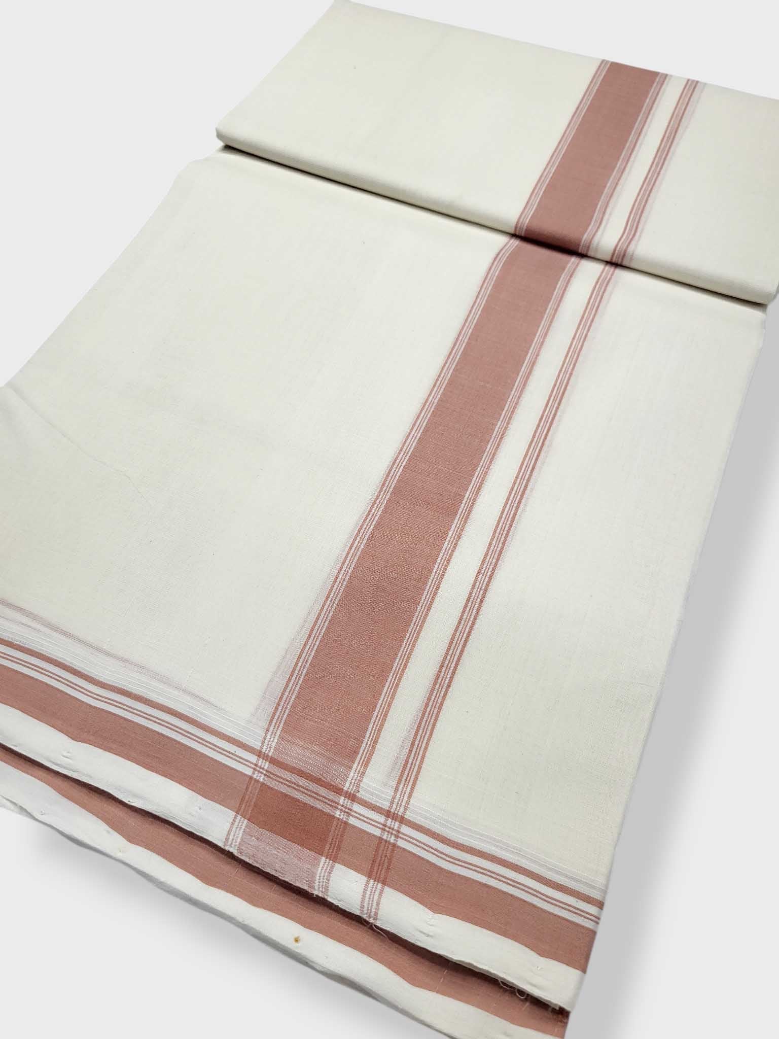Kerala Premium Balaramapuram Handloom Dhoti/Mundu for Men