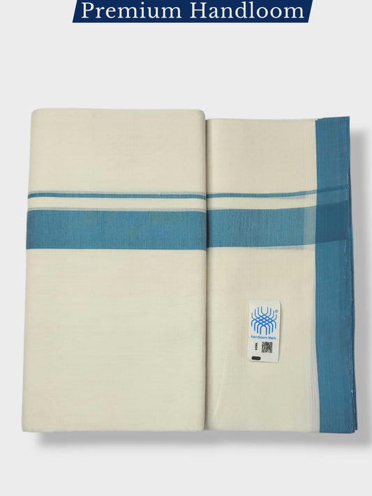 Kerala Premium Balaramapuram Handloom Dhoti/Mundu for Men