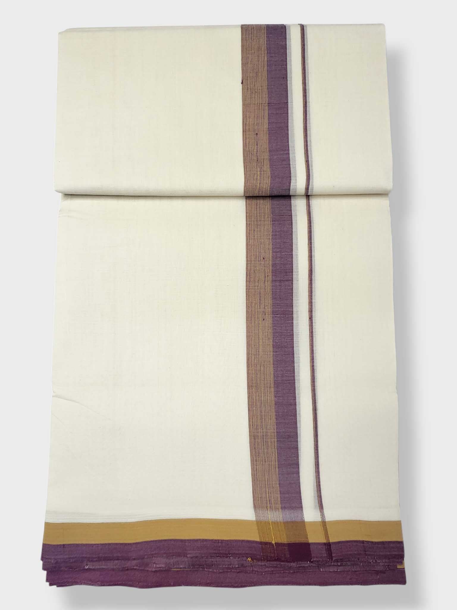 Kerala Premium Balaramapuram Handloom Dhoti/Mundu for Men