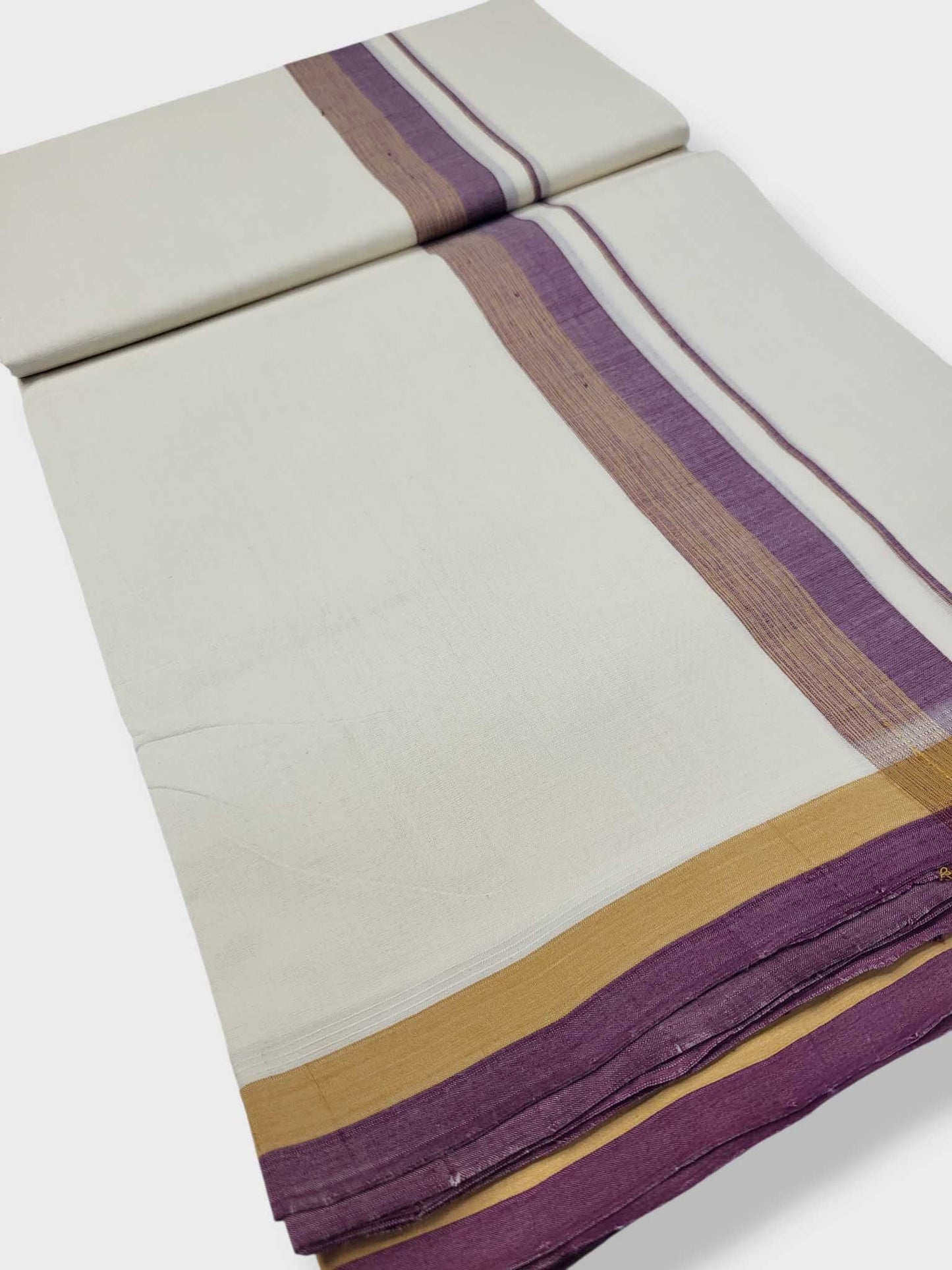 Kerala Premium Balaramapuram Handloom Dhoti/Mundu for Men