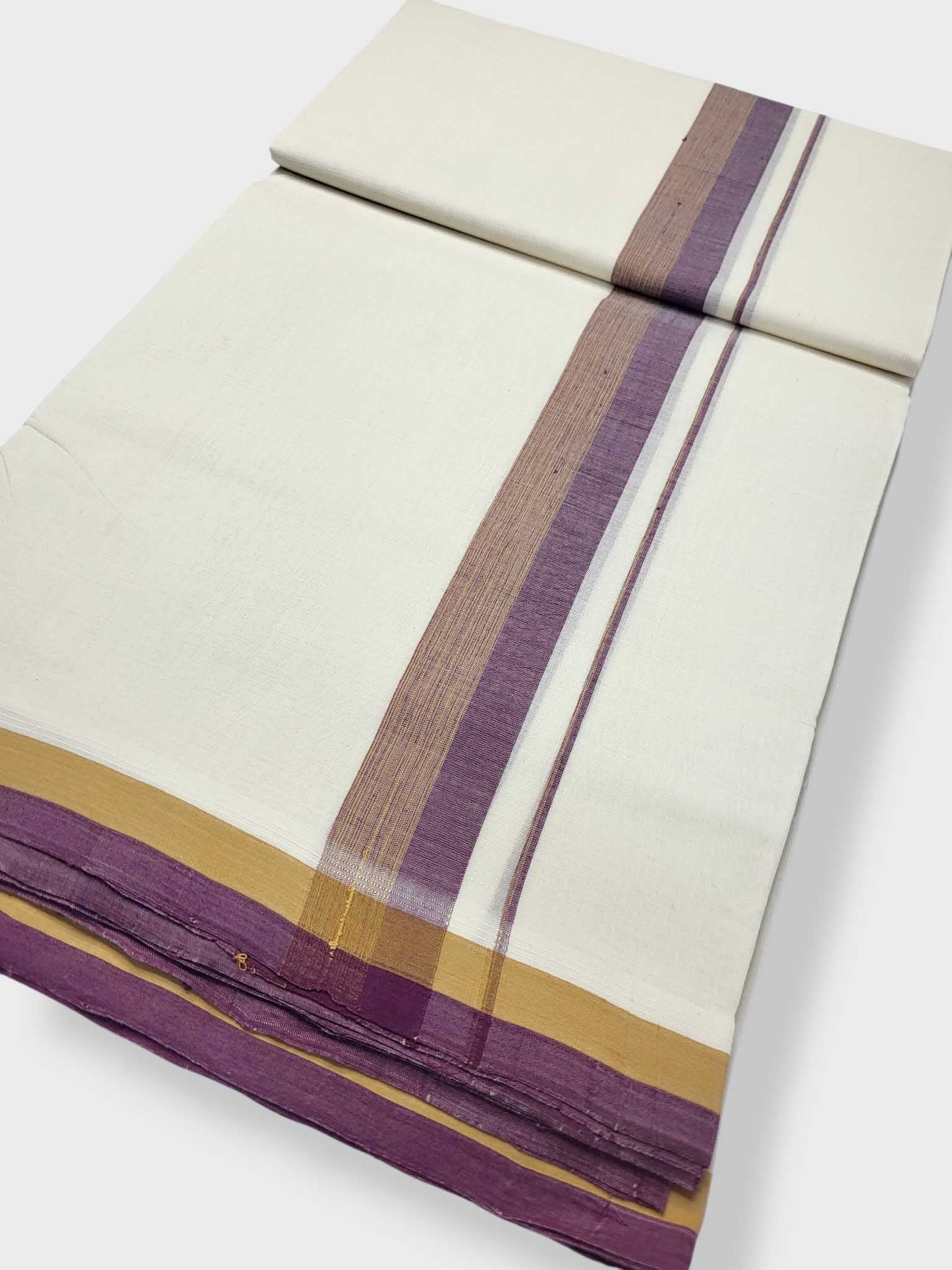 Kerala Premium Balaramapuram Handloom Dhoti/Mundu for Men