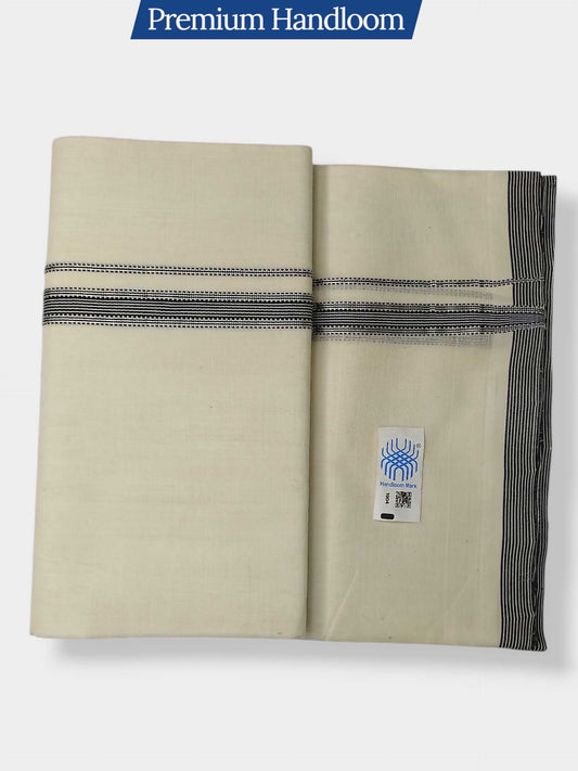 Kerala Premium Balaramapuram Handloom Dhoti/Mundu for Men