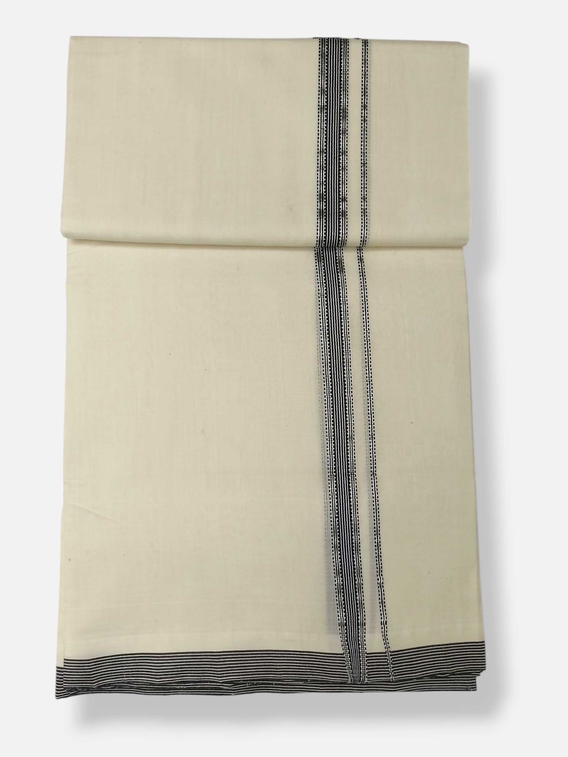 Kerala Premium Balaramapuram Handloom Dhoti/Mundu for Men