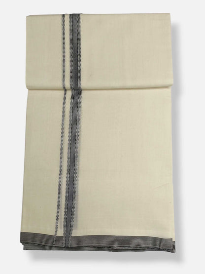 Kerala Premium Balaramapuram Handloom Dhoti/Mundu for Men