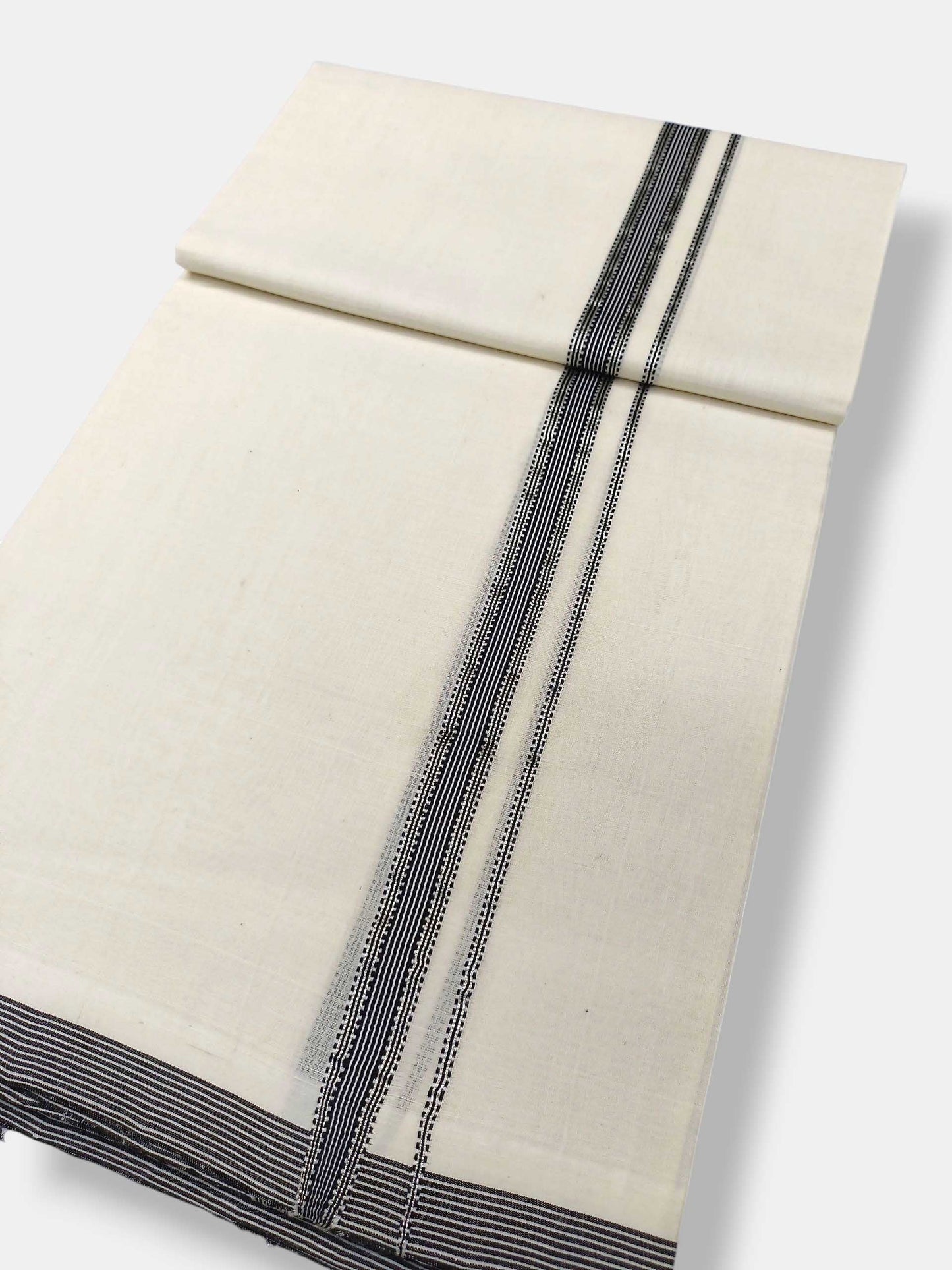 Kerala Premium Balaramapuram Handloom Dhoti/Mundu for Men