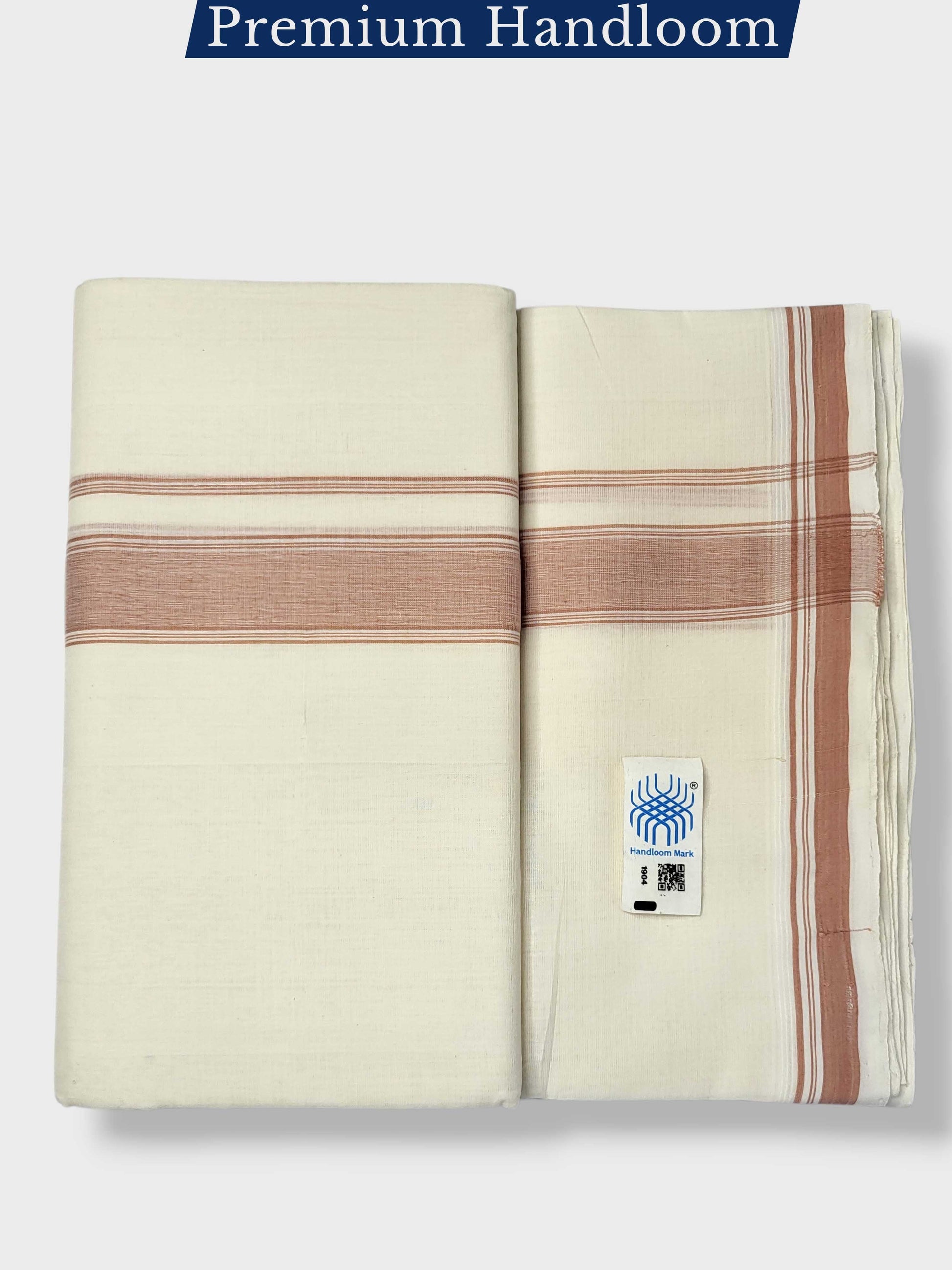 Kerala Premium Balaramapuram Handloom Dhoti/Mundu for Men