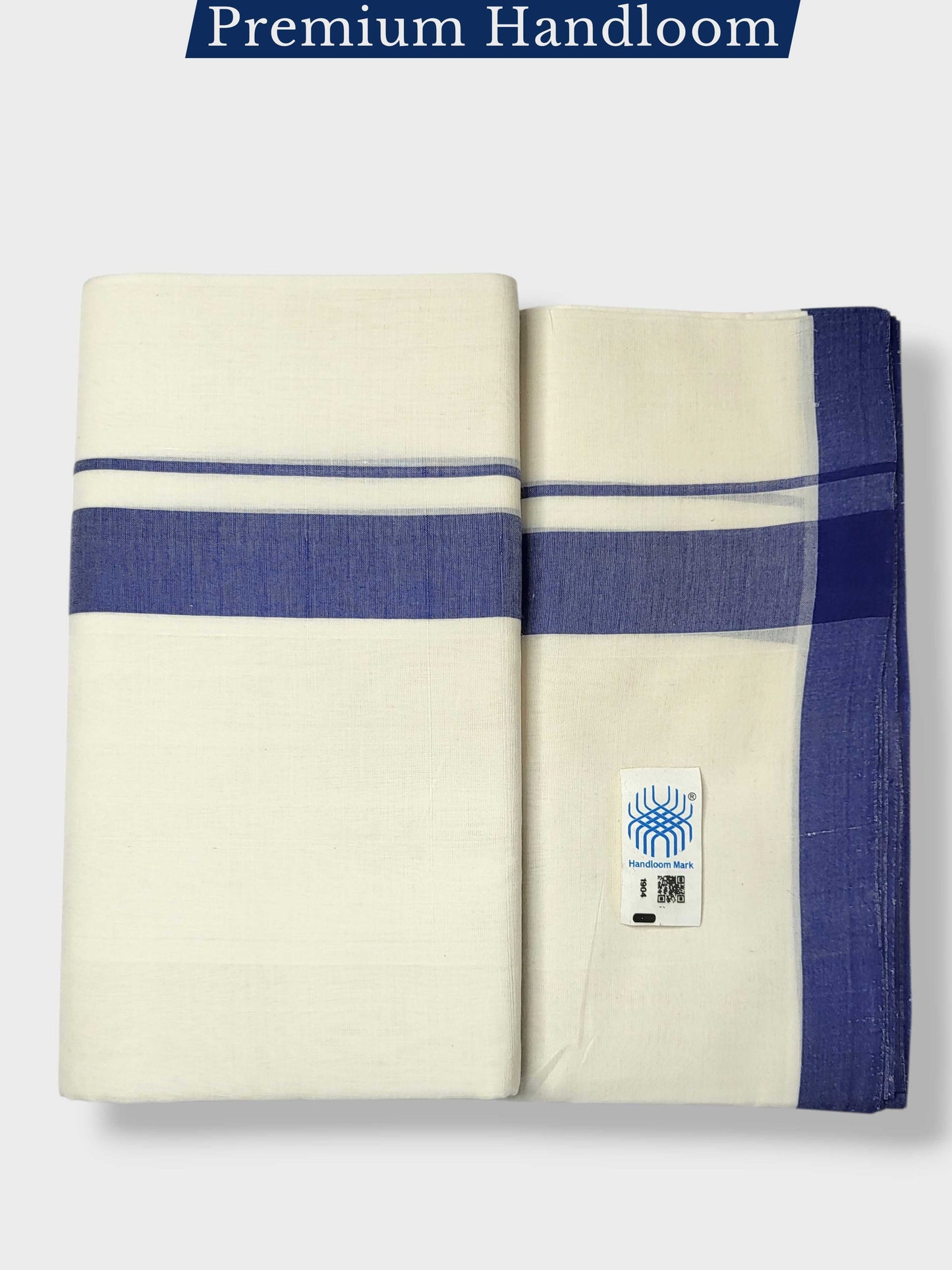 Kerala Premium Balaramapuram Handloom Dhoti/Mundu for Men