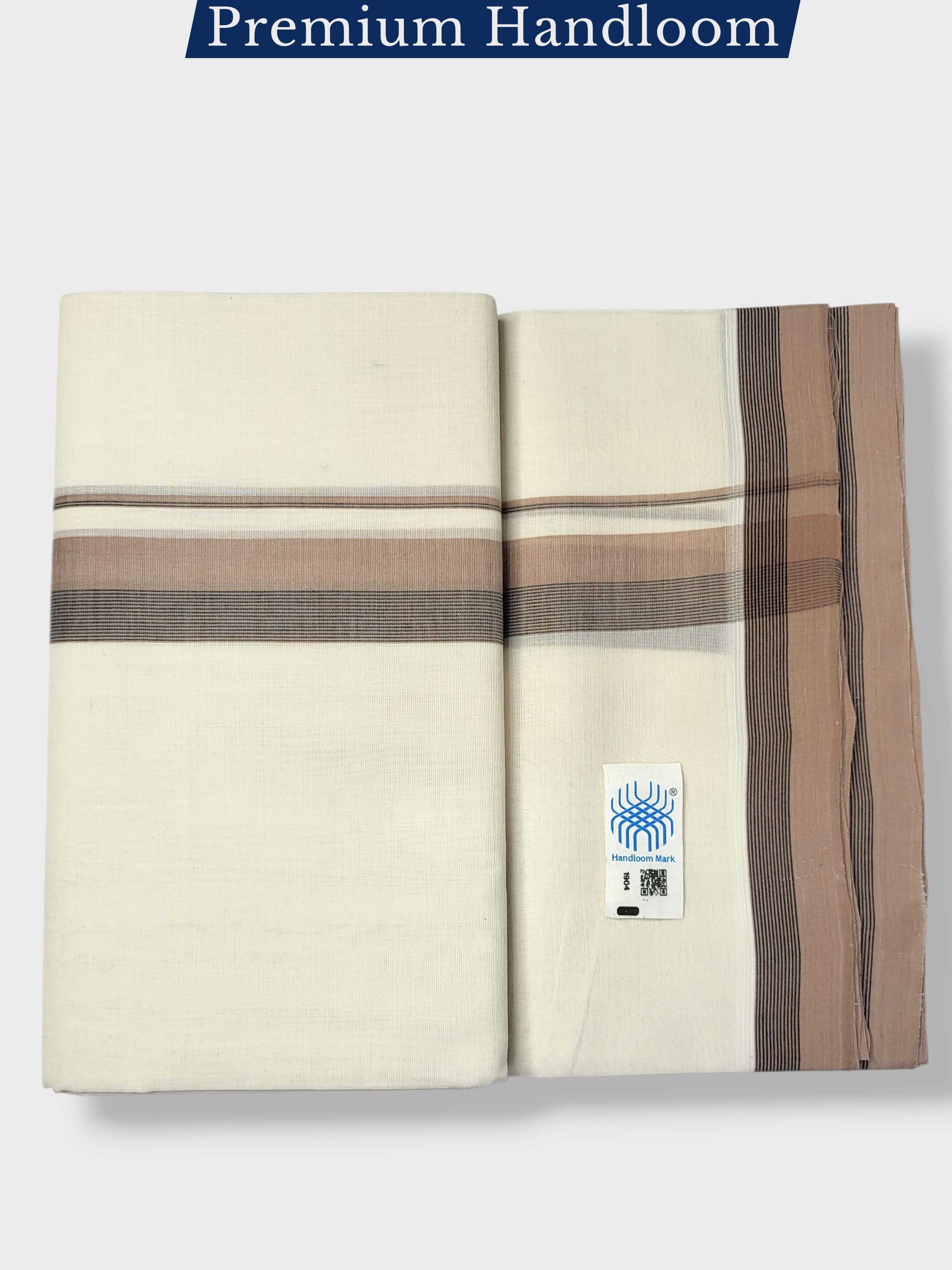 Kerala Premium Balaramapuram Handloom Dhoti/Mundu for Men