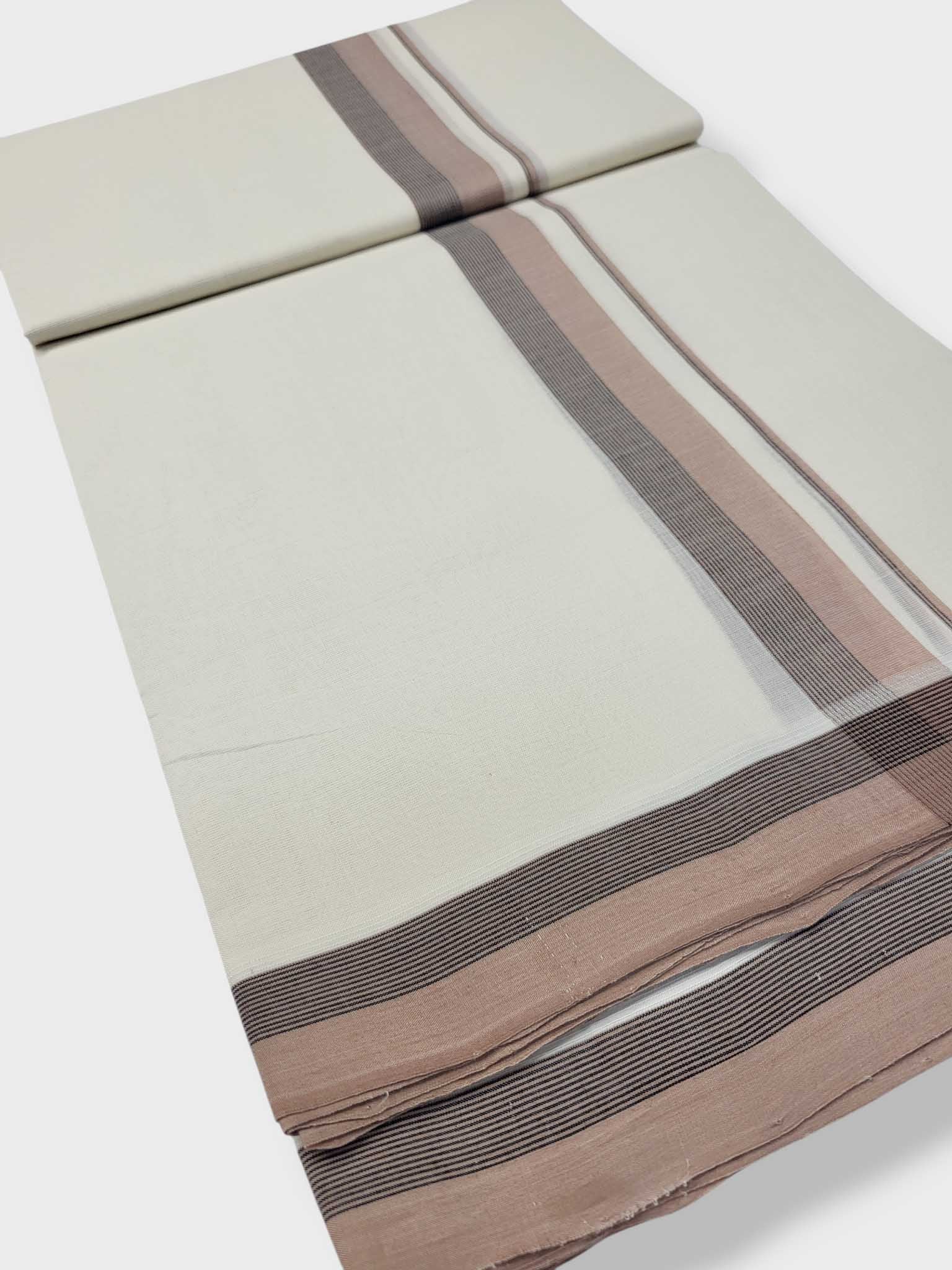 Kerala Premium Balaramapuram Handloom Dhoti/Mundu for Men