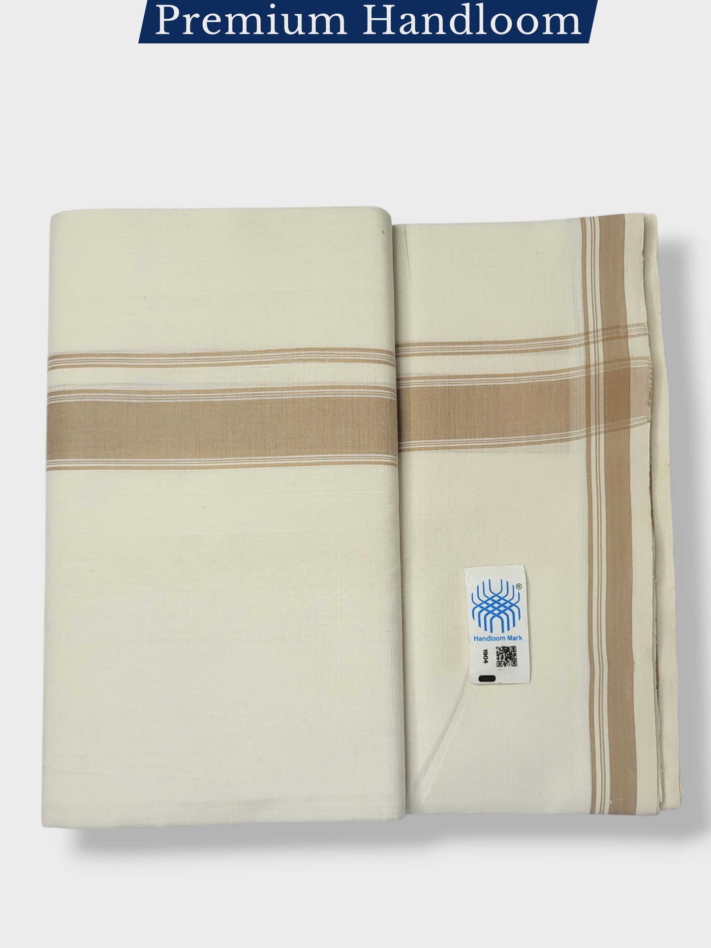 Kerala Premium Balaramapuram Handloom Dhoti/Mundu for Men
