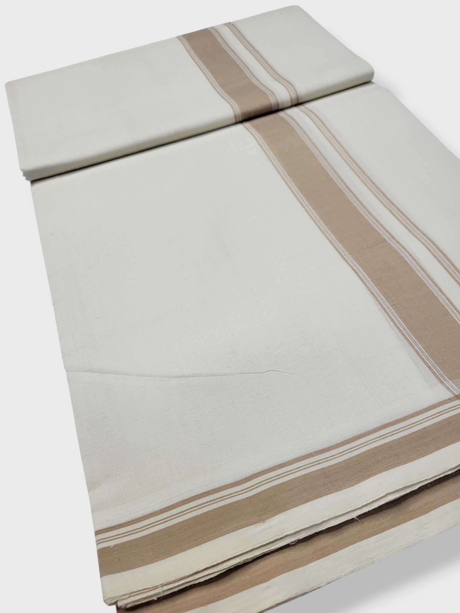 Kerala Premium Balaramapuram Handloom Dhoti/Mundu for Men