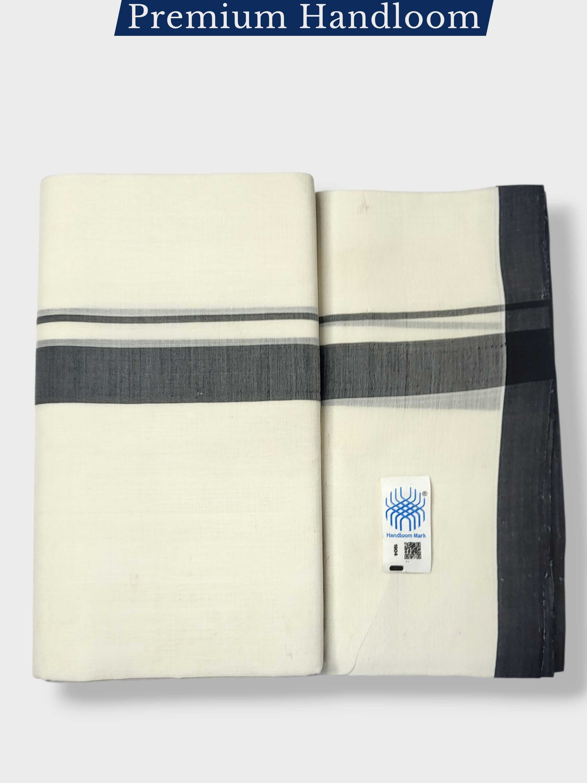 Kerala Premium Balaramapuram Handloom Dhoti/Mundu for Men