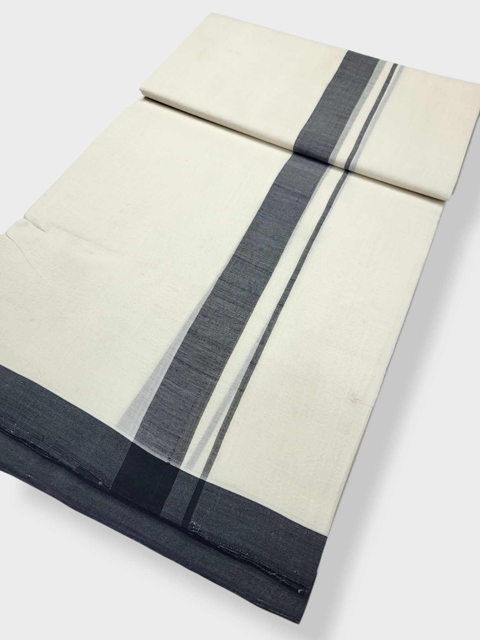 Kerala Premium Balaramapuram Handloom Dhoti/Mundu for Men