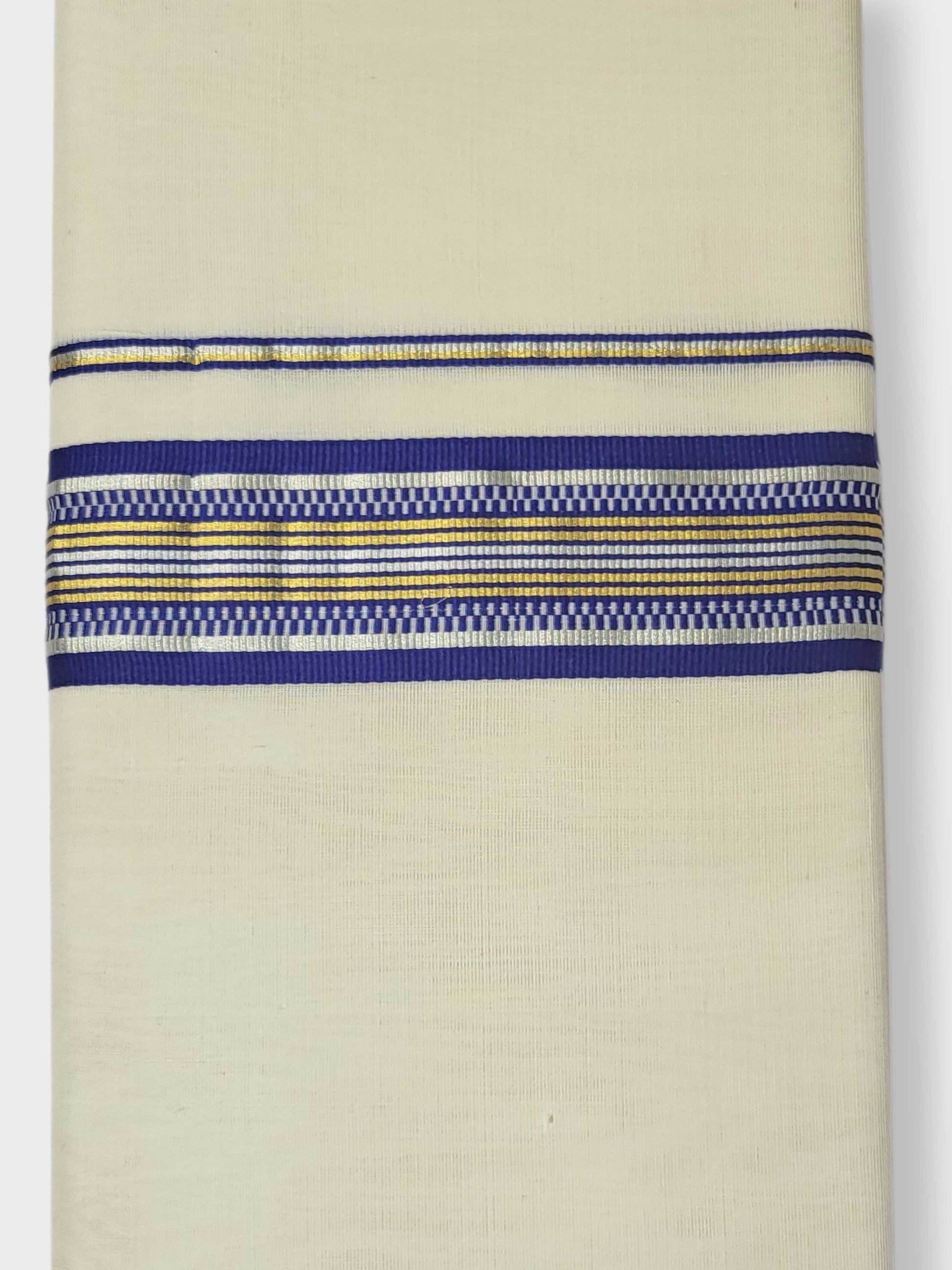 Kerala Premium Balaramapuram Handloom Dhoti/Mundu for Men