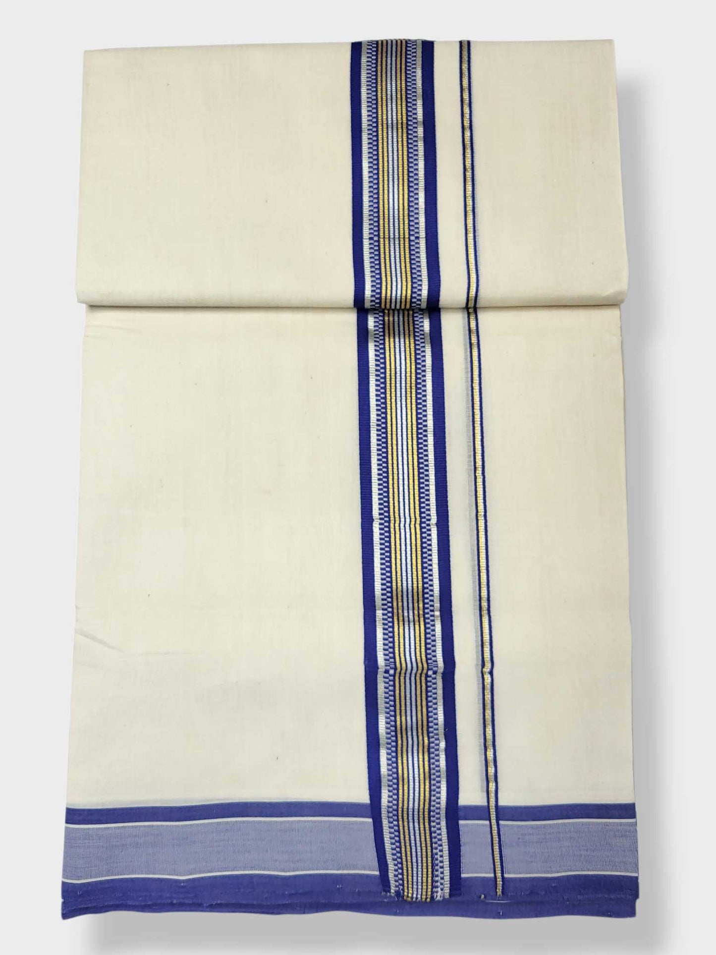 Kerala Premium Balaramapuram Handloom Dhoti/Mundu for Men