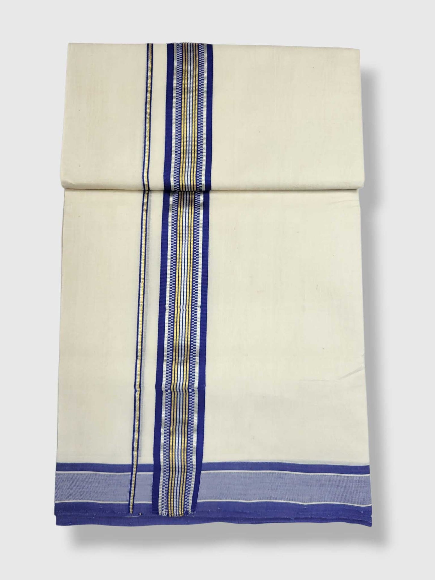 Kerala Premium Balaramapuram Handloom Dhoti/Mundu for Men