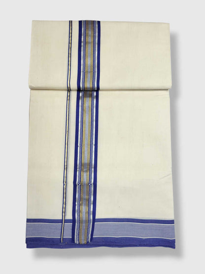 Kerala Premium Balaramapuram Handloom Dhoti/Mundu for Men