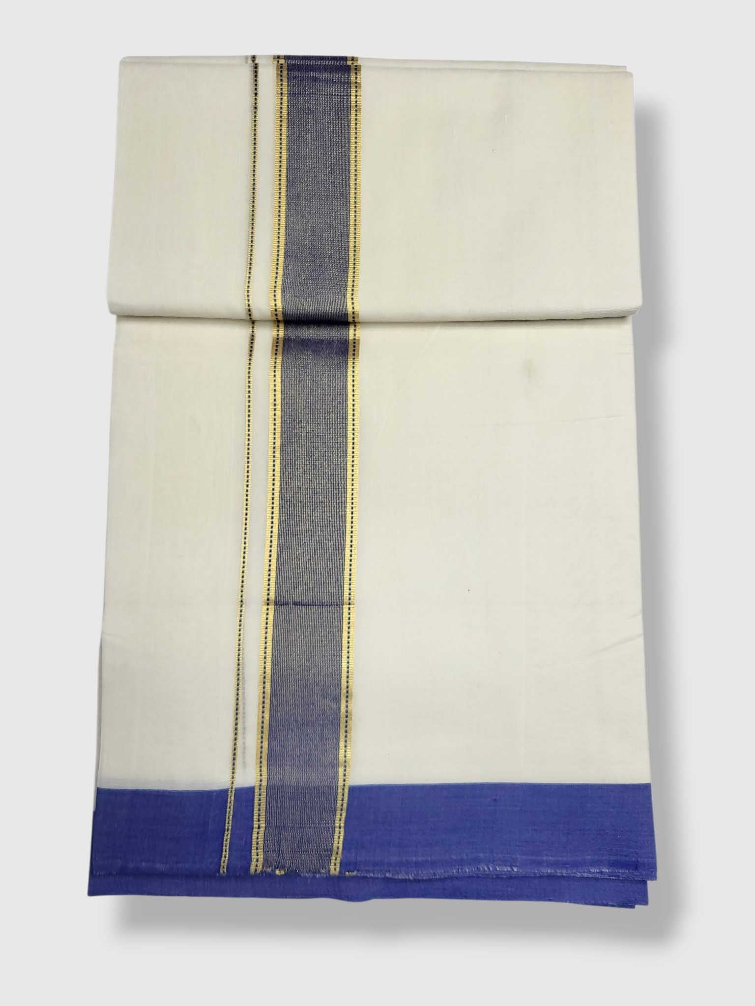 Kerala Premium Balaramapuram Handloom Dhoti/Mundu for Men